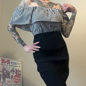 1950s Style Peasant Top L